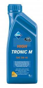 ARAL масло моторное High Tronic M 5W-40 SN/CF ACEA :A3/B3, A3/B4 (п.кан) 1л (21407)