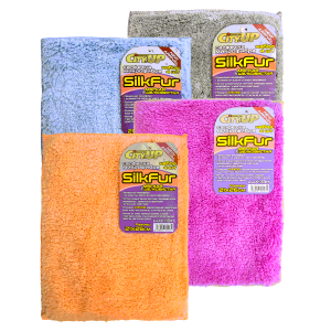 Салфетка микрофибра CityUP SilkFur LUX-113F (26*42см) (1шт./4шт.) (48706)