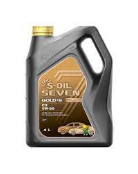 S-OIL Масло моторное синтетика SEVEN GOLD #9 C3 SN/CF 5W-30 4л (1шт./4шт.) (E107763)