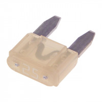 Предохранители ВОСХОD FBN 25A  MINI CLEAR (коробка 100шт)