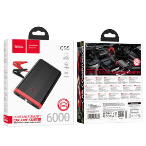 Пуско-зарядное устройство для авто HOCO QS5 6000 mAh (черный) (50117)