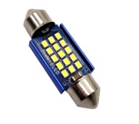 Автолампа светодиодная C5W 36mm FT-2016-15SMD 36MM Canbus  12-24V White (FT-2016-15SMD-36-C)
