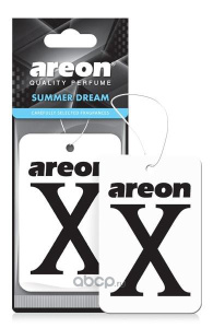 Ароматизатор "AREON" бумажный "X-VERSION" Summer Dream 704-AXV-010 1шт./10шт./360шт.