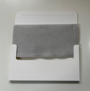 Салфетка чистящая Polishing Cloth 155*155мм (белый) для экрана ноутбука,телефона,телевизора (47171)