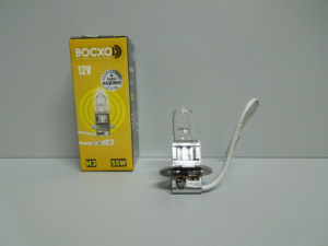 Автолампа H3 55W 12V BOCXOD PK22S  80513 1шт./10шт.