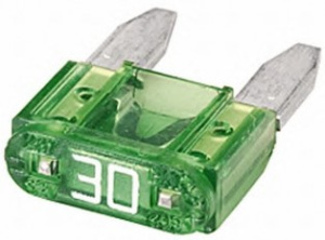 Предохранители ВОСХОD FBN 30A  MINI GREEN (коробка 100шт)