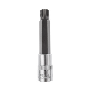Головка с длинной вставкой SPLINE 1/2" M14 L100мм "AV Steel" AV-526614