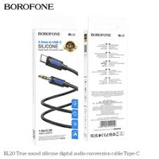 Кабель AUX BOROFONE BL20 Type-C - 3,5mm AUX  1м (48747)