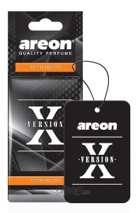 Ароматизатор "AREON" бумажный "X-VERSION" Tutti Frutti 704-AXV-007 1шт./10шт./360шт.