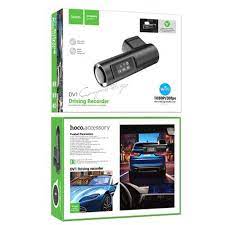 Автомобильный видеорегистратор HOCO DV1 Driving recorder (черный) (46760)