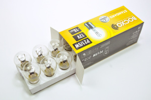 Автолампа P21/5W 12V BOCXOD BAY15D (смещеный цоколь по высоте) 82115 10шт./уп.