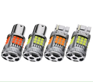 Автолампа светодиодная P21W 3030-36SMD Can. (с вентилятором) 25W 12-24V White (1156-3030-36SMD-C)