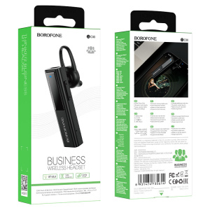Гарнитура Bluetooth BOROFONE BC30 (черный) (41010)