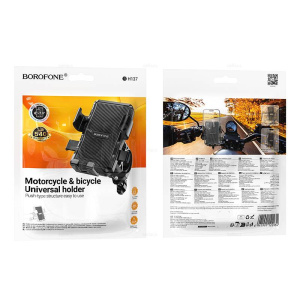 Держатель для телефона BOROFONE BH137 (для велосипеда, мопеда, мотоцикла) (05399)