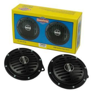 Сигнал W-1046 Диск 150 мм чёрный 12V (W1046)