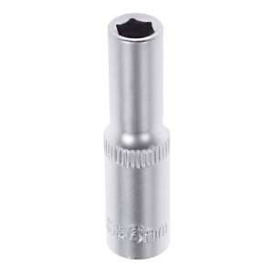 Головка   1/4" шестигранная удлиненная  6мм "AV Steel" AV-500206