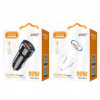 Разветвитель в прикуриватель 1USB и 1 Tupe-C Jokade JH047 QC3.0 PD45W (00546)