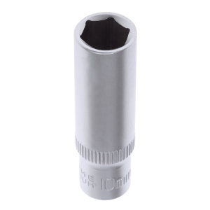 Головка   1/4" шестигранная удлиненная 10мм "AV Steel" AV-500210
