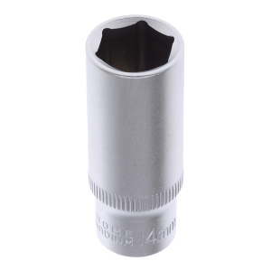 Головка   1/4" шестигранная удлиненная 14мм "AV Steel" AV-500214