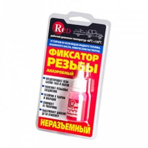 RED R6602 Фиксатор резьбы неразъемный (красный) 6мл 1/60шт