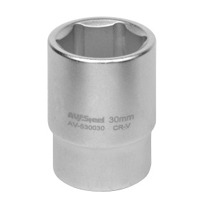 Головка  3/4" шестигранная 30мм "AV Steel" AV-530030