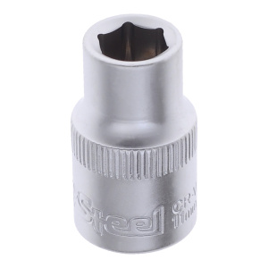Головка  1/2" шестигранная 11мм "AV Steel" AV-520011