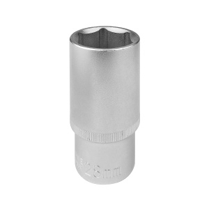 Головка  1/2" шестигранная удлиненная 28мм "AV Steel" AV-520228