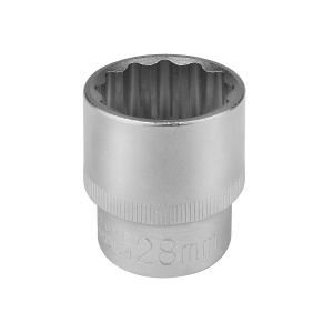 Головка  1/2" двенадцатигранная 28мм "AV Steel" AV-521028